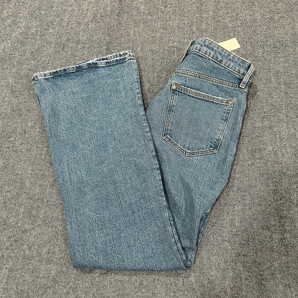 abercrombie and fitch curve love high rise vintage flare jean | size 29 - Picture 2 of 6